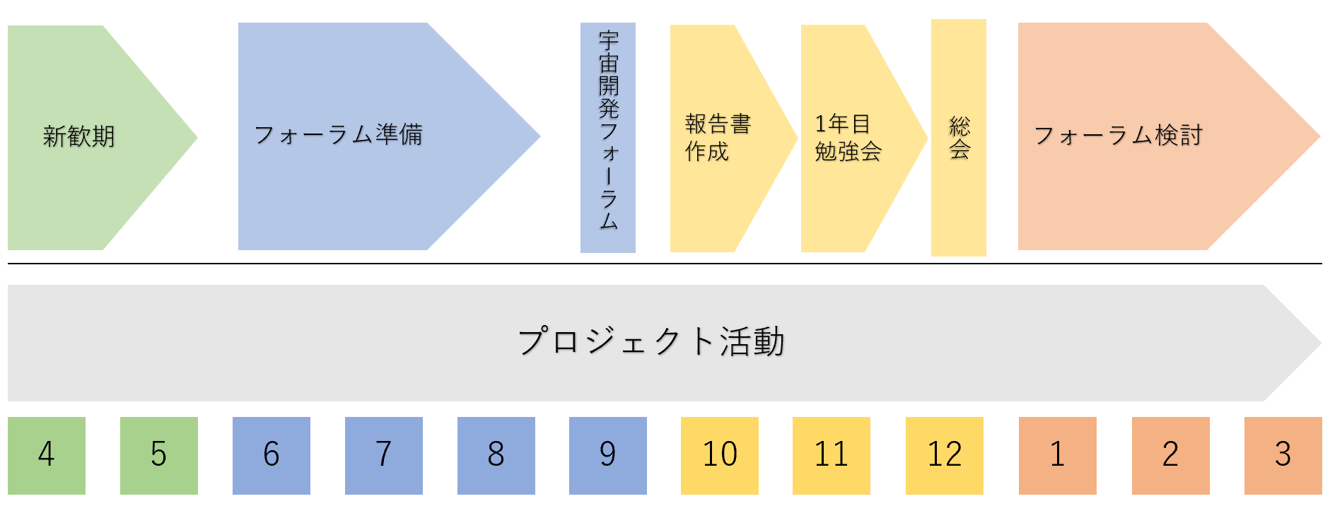 SDFの1年間の活動